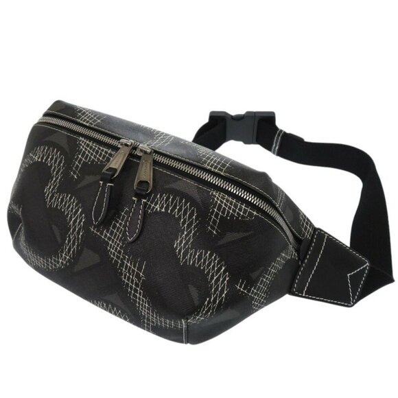 BURBERRY Black Monogram Fanny Pack - Picture 2 of 9